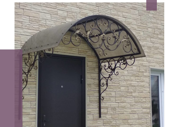 Ремонт козырьков в Биробиджане от 7350 руб. | ПРОЛЁТ-Брб