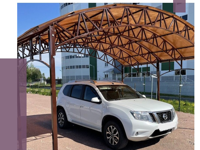 Недорогие навесы в Биробиджане от 42580 руб. | ПРОЛЁТ-Брб