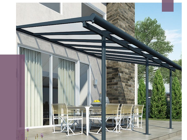 Навесы пристенные в Биробиджане от 9023 руб. — монтаж и установка | ПРОЛЁТ-Брб