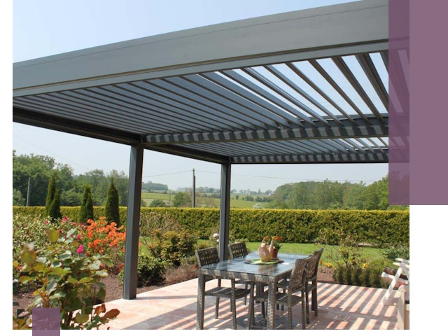 Навесы пристенные под ключ в Биробиджане — изготовление и монтаж