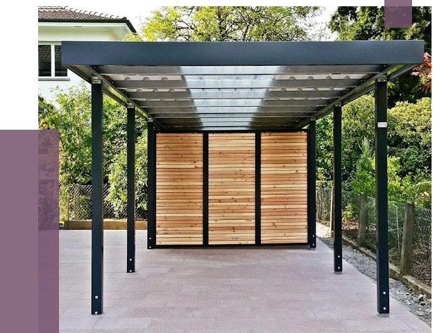 Отдельно стоящие навесы во дворе в Биробиджане от 79583 руб. | ПРОЛЁТ-Брб