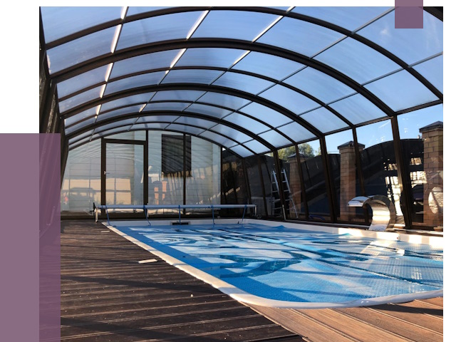 Навесы для бассейна в Биробиджане от 16626 руб. под ключ | ПРОЛЁТ-Брб