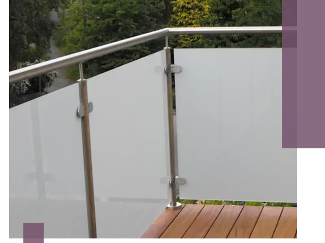 Алюминиевые парапеты для балконов и террас в Биробиджане