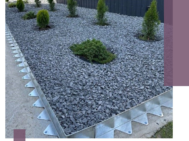 Оцинкованные металлические бордюры под заказ в Биробиджане