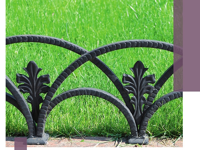 Декоративные металлические бордюры под ключ в Биробиджане