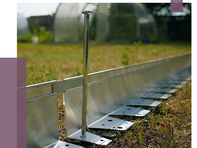 Металлические бордюры для газона в Биробиджане от 4258 руб. | ПРОЛЁТ-Брб