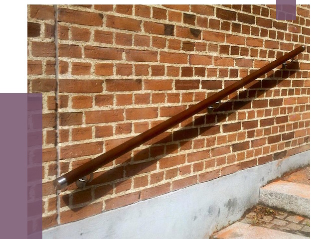 Изготовление пристенных поручней в Биробиджане от 4410 руб. — ПРОЛЁТ-Брб