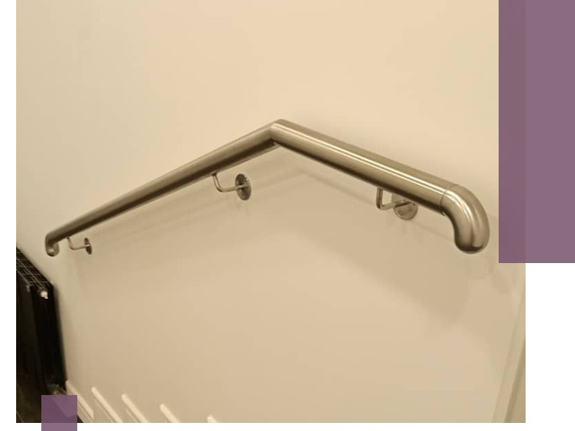 Изготовление пристенных поручней в Биробиджане под ключ за сроки