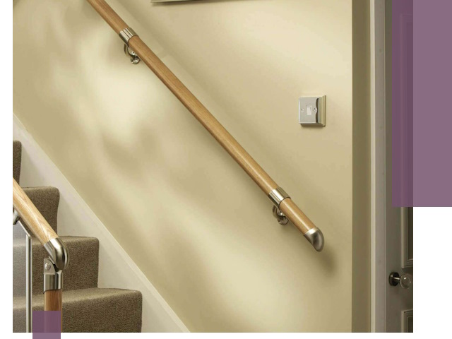 Монтаж пристенных поручней профессионально в Биробиджане