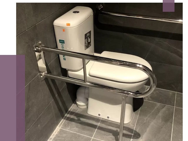 Поручни для санузлов в Биробиджане от 4258 руб.  | ПРОЛЁТ-Брб