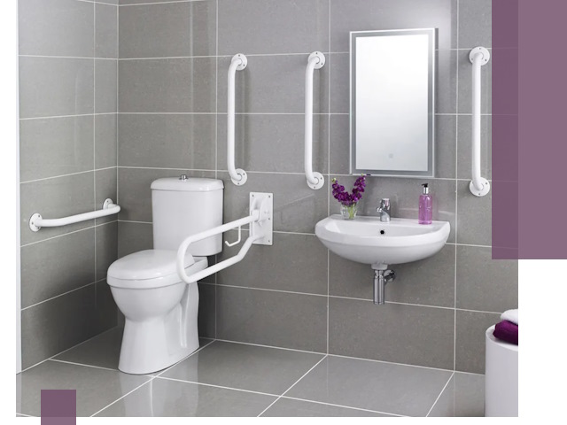 Поручни для санузлов в Биробиджане: установка, ремонт и монтаж